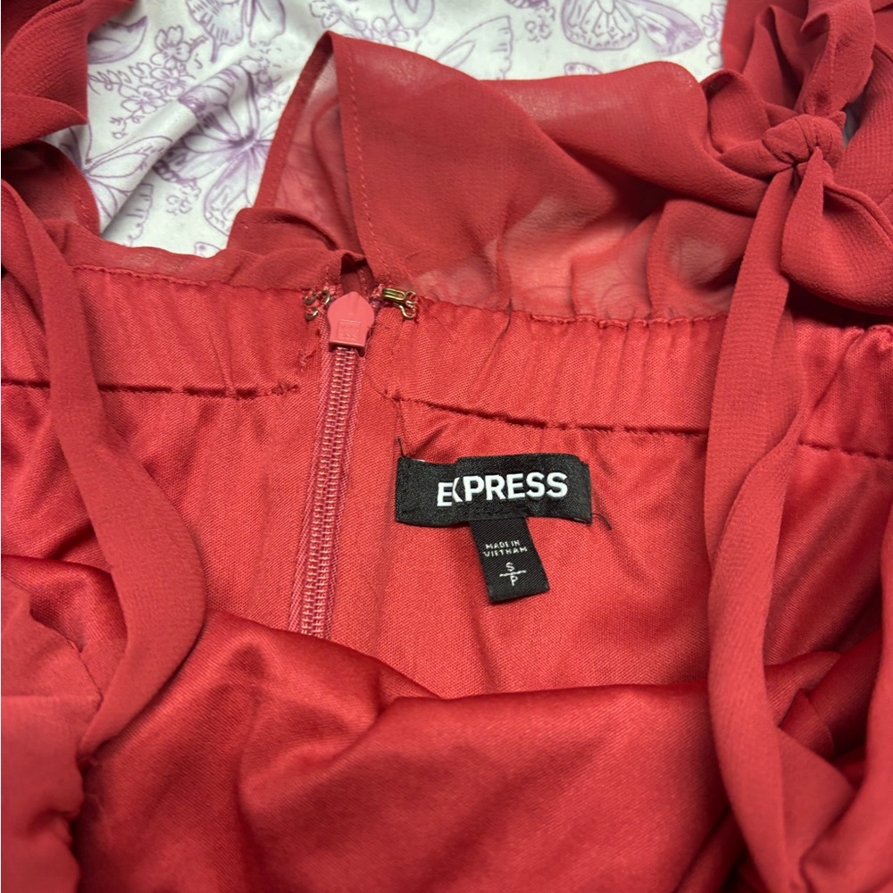 🍄Express Red Ruffle Sundress - Picture 2 of 2